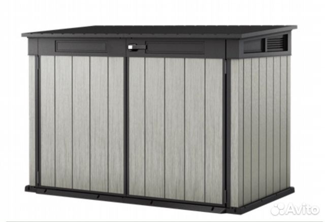 Уличный шкаф сарай Grande Store можно красить Уличный шкаф сарай Grande Store можно красить