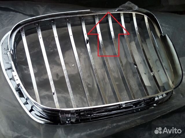 BMW E39 M5 2000-04г решетка радиатора левая новая