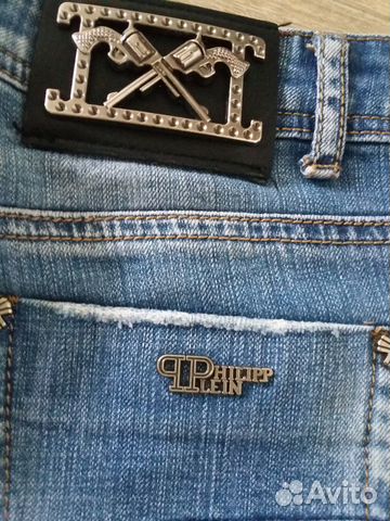 Джинсовые шорты Philipp Plein