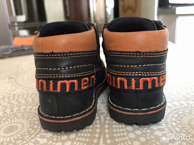Кожаные ботинки Minimen