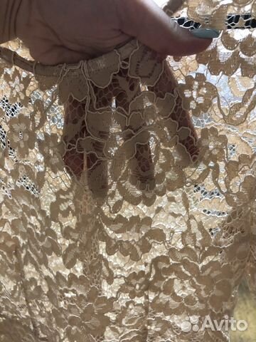 Платье кружевное