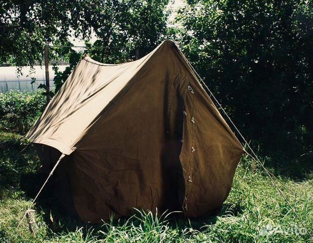 Палатка брезентовая