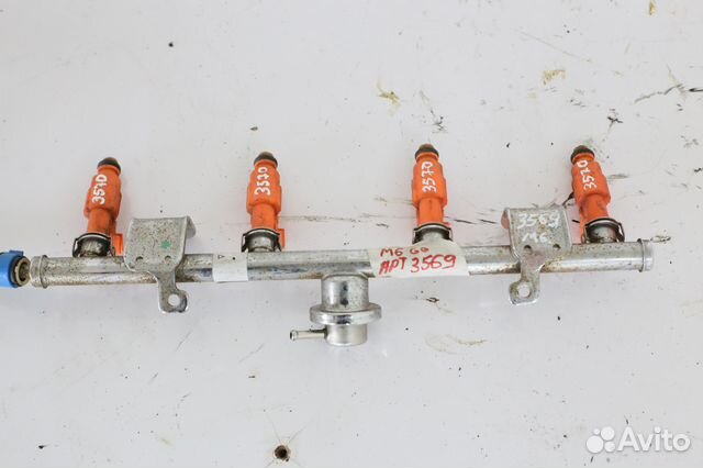 Топливная рейка форсунка Mazda 6 GG 2002-2007 Топливная рейка форсунка Mazda 6 GG 2002-2007