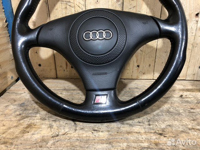 Руль кожаный Audi A3, A4, A6 S-line Арт. 120100