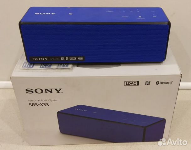 Sony SRS-X33 Портативная Bluetooth акустика