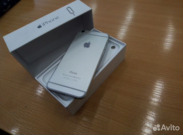 iPhone 6, 16gb, silver