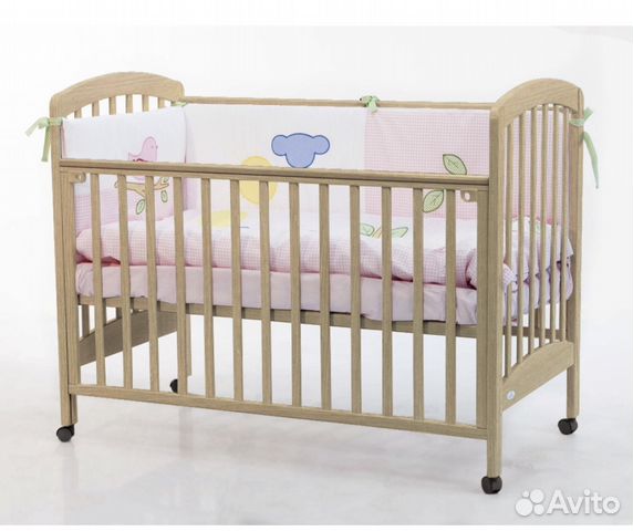 Кровать 120 x 60 Fiorellino Dalmatina (слоновая ко Кровать 120 x 60 Fiorellino Dalmatina (слоновая ко