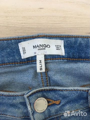 Стильные джинсы Mango (Slim) Стильные джинсы Mango (Slim)