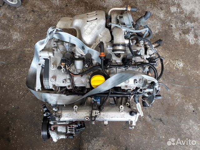 Контрактный Двигатель Рено 2,0 16v t F4R764