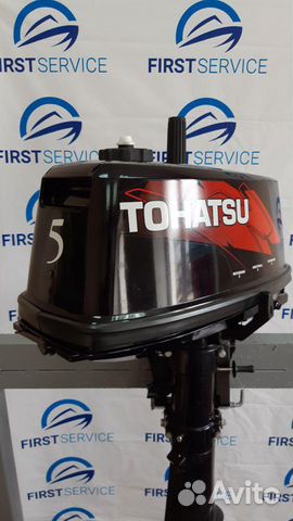 Tohatsu 5 л. с. в отличном состоянии 2017