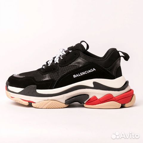 Кроссовки Balenciaga Triple S, черный, размер 37 Кроссовки Balenciaga Triple S, черный, размер 37