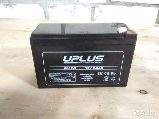 Аккумулятор для электромобиля Uplus US 12В 9 Ач Аккумулятор для электромобиля Uplus US 12В 9 Ач