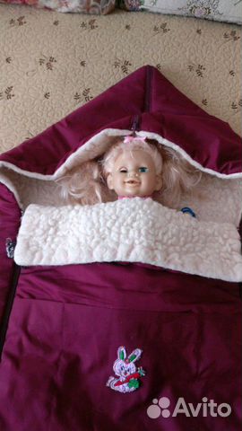 Меховой конверт