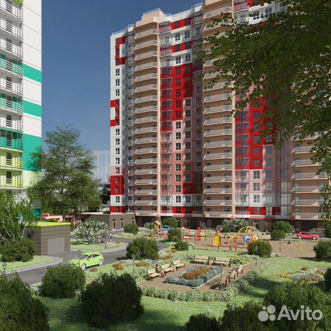 2-к квартира, 61 м², 18/19 эт.