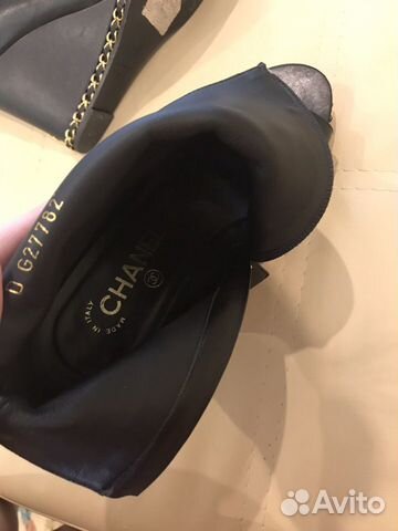 Ботильоны ботинки Chanel. Оригинал Ботильоны ботинки Chanel. Оригинал