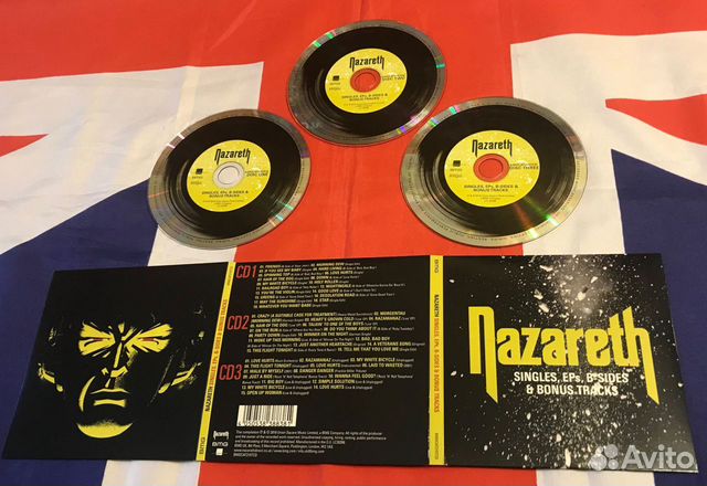 CD Nazareth - Singles, Eps, B-Sides & Bonus Tracks