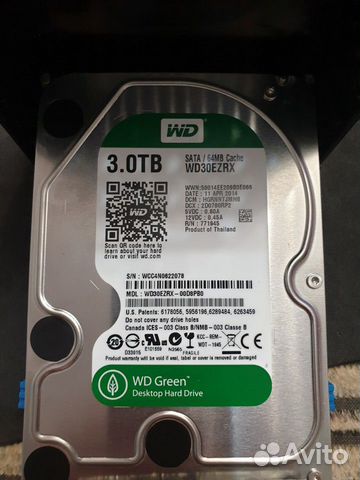 Жесткий диск western digital 3TB