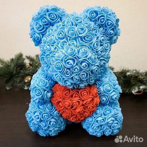 Мишка из роз 40мм Мишка из роз 40мм