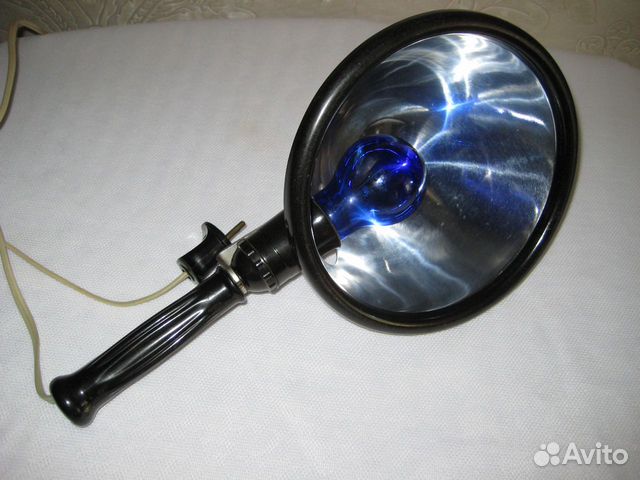 Синяя лампа(рефлектор Минина)