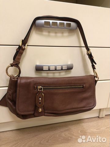 Сумка кожаная (коричневая) Эконика Сумка кожаная (коричневая) Эконика