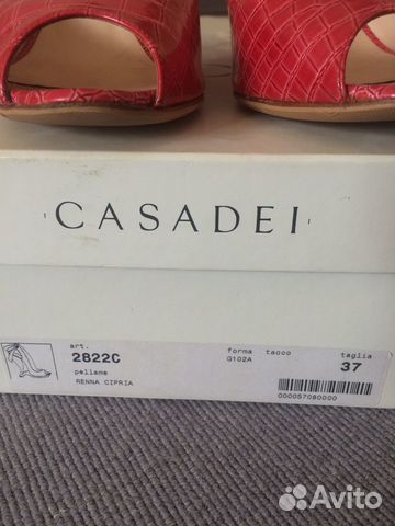 Туфли Casadei (оригинал), размер 37