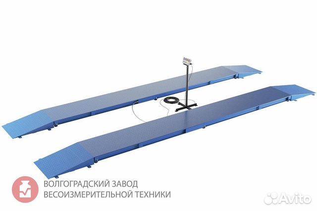 Весы автомобильные бесфундаментные вал-м 60 тонн