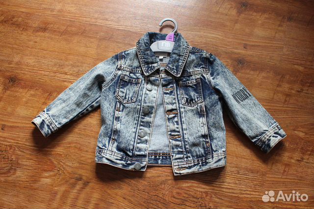 Джинсовая куртка на мальчика Acoola 92 см