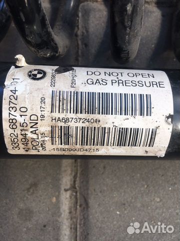 BMW F32 F30 F20 задние аморты на бмв 1,2,3 и 4 сер