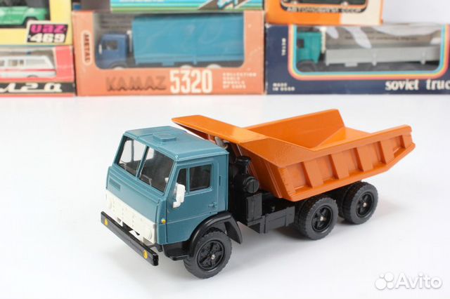 Масштабная модель автомобиля 1:43 Камаз 5511 СССР