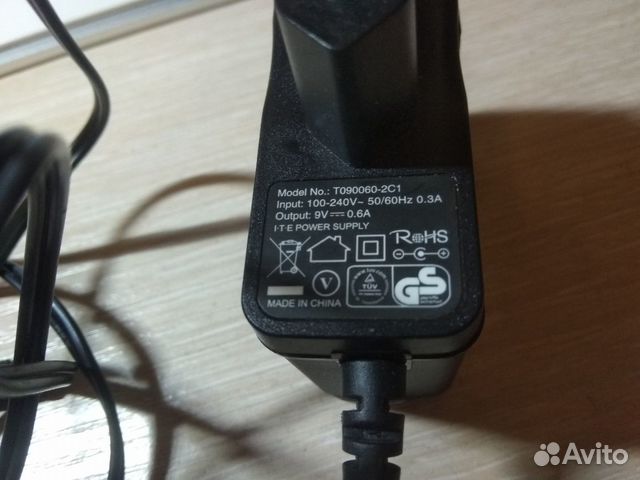 Аккумулятор для лайтбокс 9v 5.5х2.1