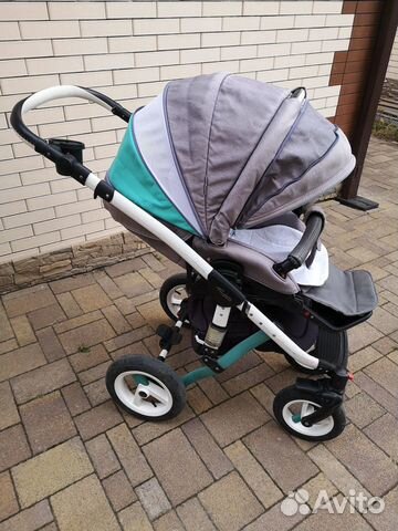 Коляска Adamex Barletta Rainbow 2в1 Коляска Adamex Barletta Rainbow 2в1