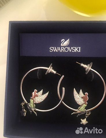 Swarovski серьги кольца оригинал Swarovski серьги кольца оригинал