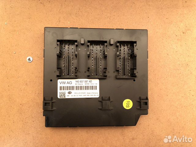 Блок комфорта 1K0937087AD Skoda Octavia A5 Блок комфорта 1K0937087AD Skoda Octavia A5