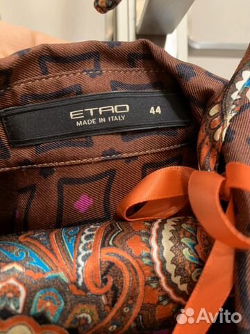 Etro шелковая блузка оригинал Etro шелковая блузка оригинал