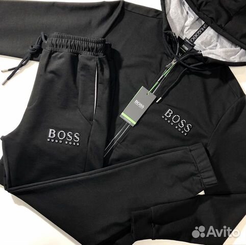 Hugo Boss Green спортивный костюм black