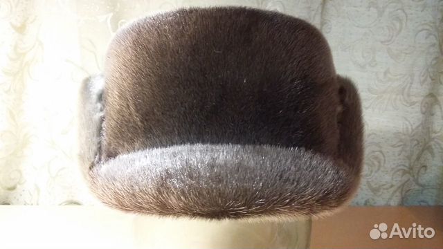Шапка зимняя мужская меховая из нерпы(новая), р.57 Шапка зимняя мужская меховая из нерпы(новая), р.57