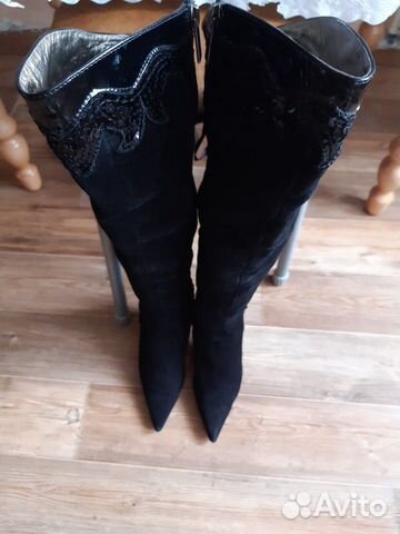 Сапоги ботфорты