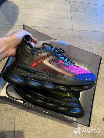 Кроссовки Versace Chain Reaction унисекс р.42
