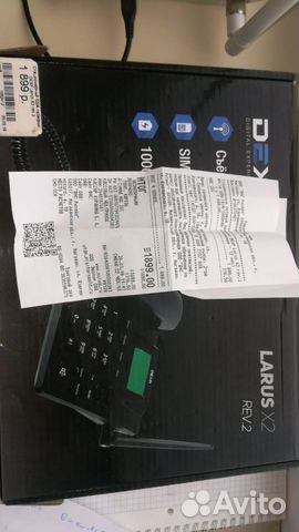 Стационарный GSM телефон dexp Larus X2