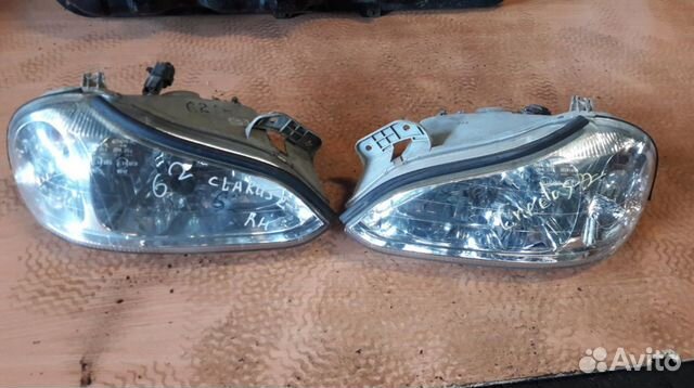 Фары для Киа Кларус-2 2001 года Фары для Киа Кларус-2 2001 года