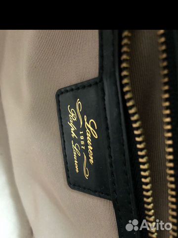 Чёрная сумка Ralph Lauren RLL Чёрная сумка Ralph Lauren RLL