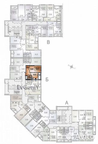 1-к квартира, 43 м², 19/25 эт. 1-к квартира, 43 м², 19/25 эт.