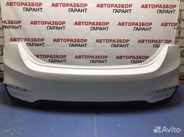 Бампер задний Hyundai Solaris