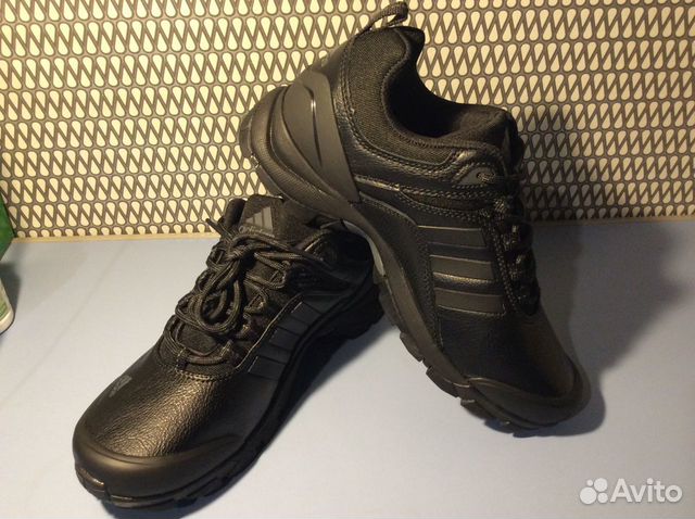 Кроссовки Adidas climaproof эко-кожа демисез.40;44