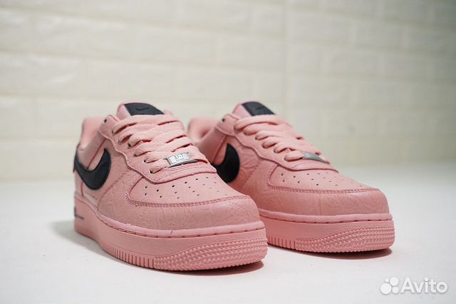 nike air force 1 supreme north face pink