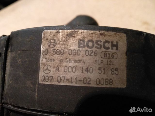 Насос воздушный продувки Mercedes W164 ML W221 S Насос воздушный продувки Mercedes W164 ML W221 S