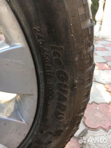 Зимние шины Yokohama с дисками 245/50 R18 Зимние шины Yokohama с дисками 245/50 R18