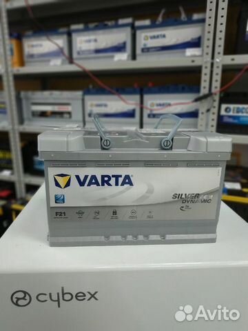 Аккумулятор 80Ah AGM Varta 800A F21 start-stop