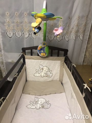 Мобиль в детскую кроватку, колыбельная карусель