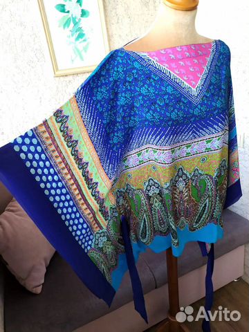 Шелковая блуза-кимоно Etro Шелковая блуза-кимоно Etro